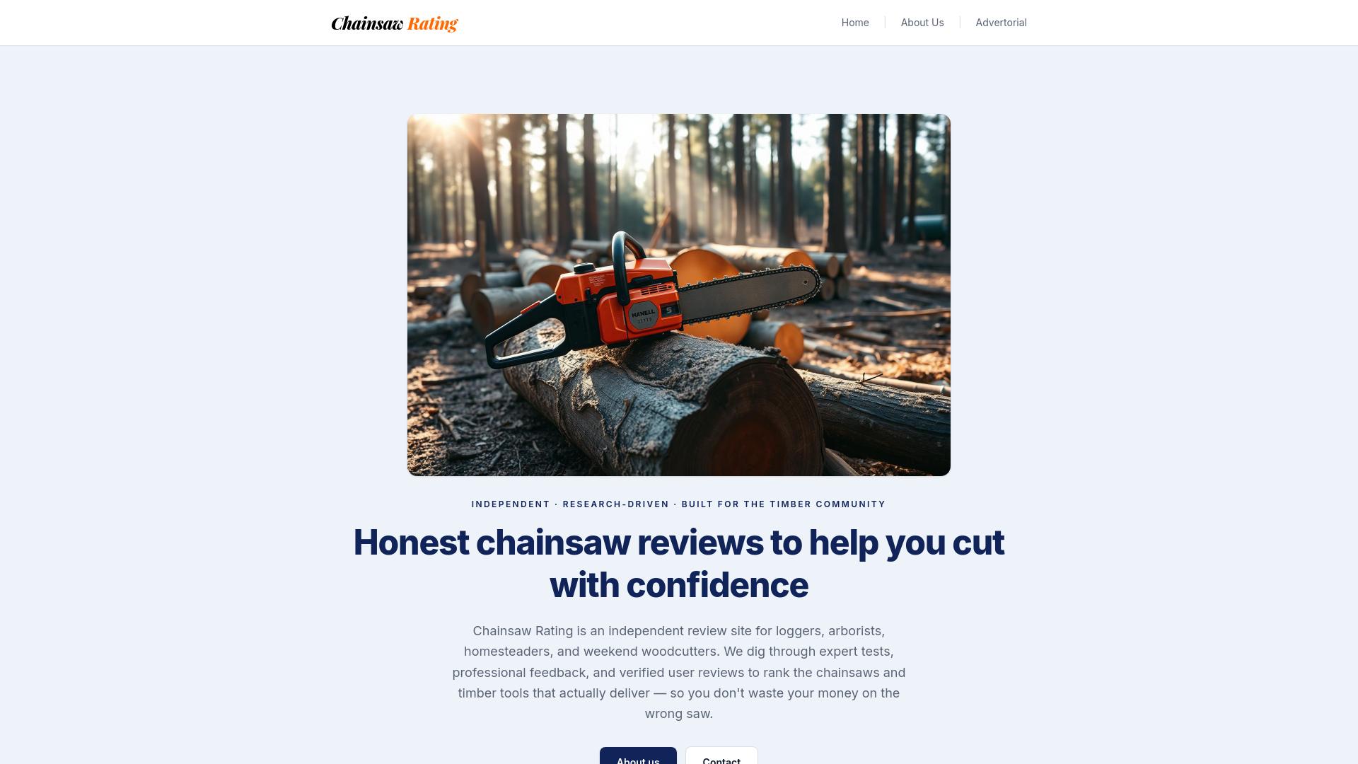 Chainsaw Rating — Best Chainsaws & Timber Tools Reviewed