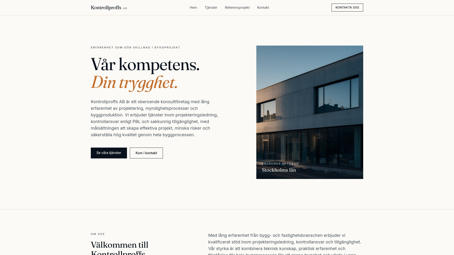 Kontrollproffs AB logotyp