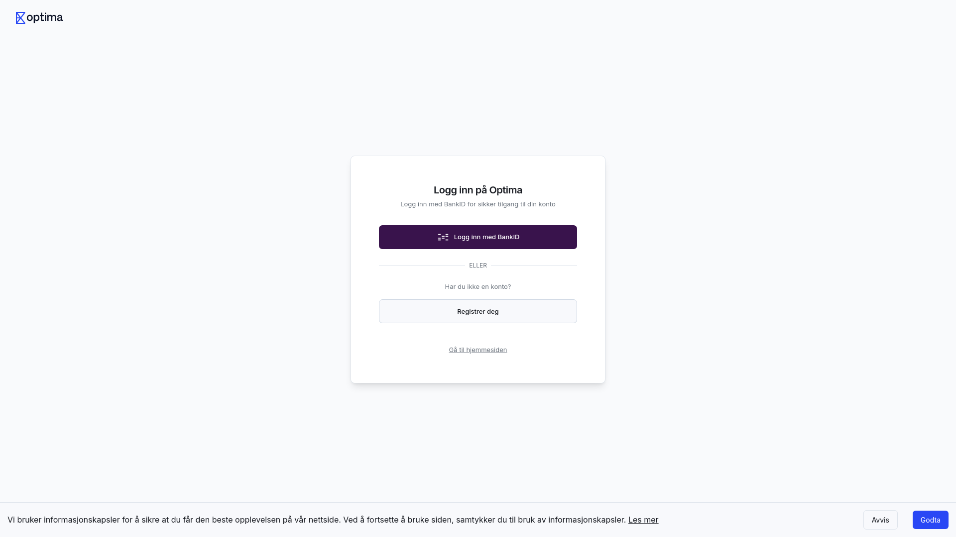Optima Log In Optima - Plattform