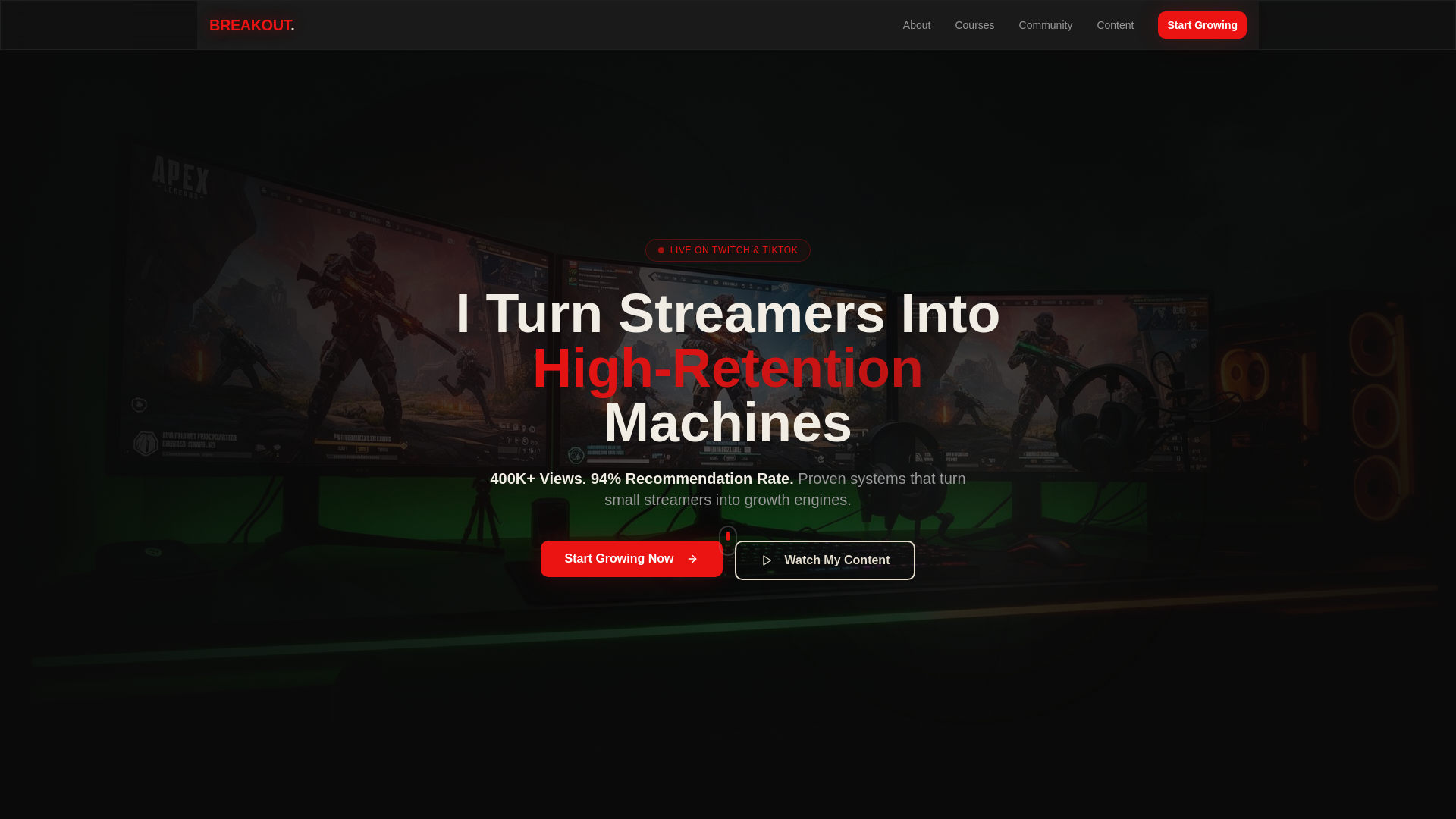 Breakout — Stream Growth Systems & AI Automation