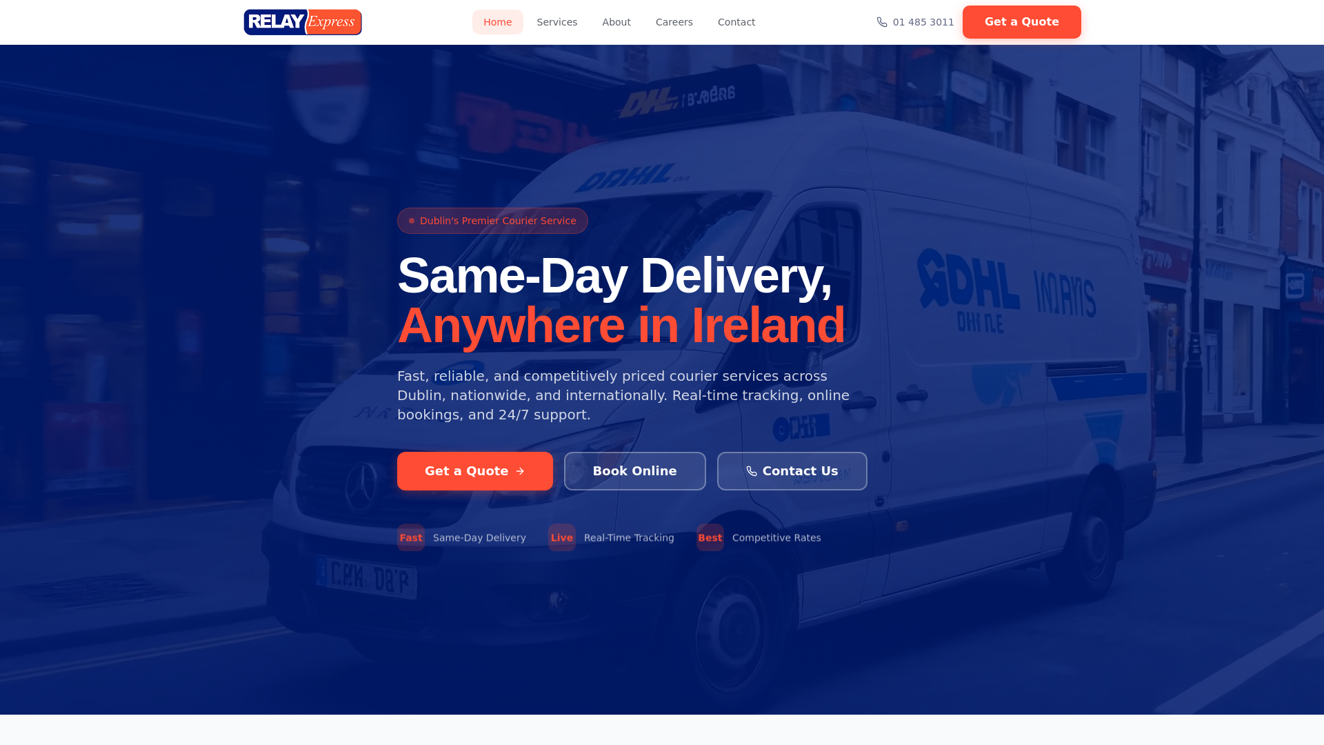 Relay Express | Dublin's Premier Same-Day Courier Service