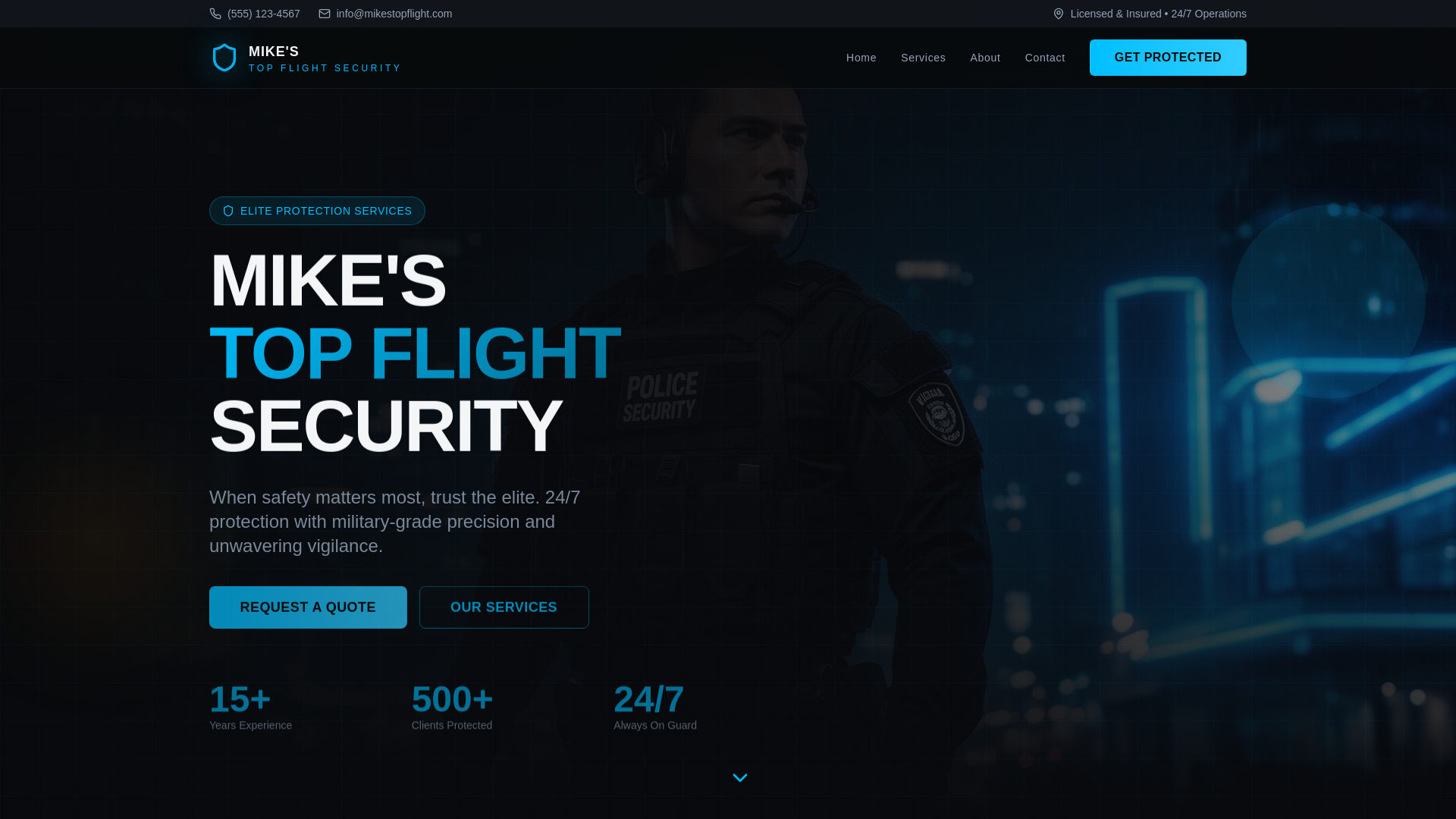 Mike's Top Flight Security | Elite Protection Services