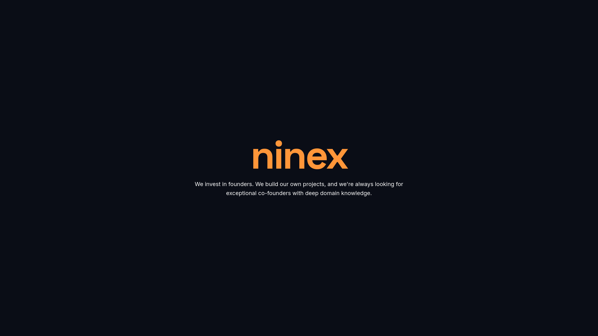 ninex aps logo