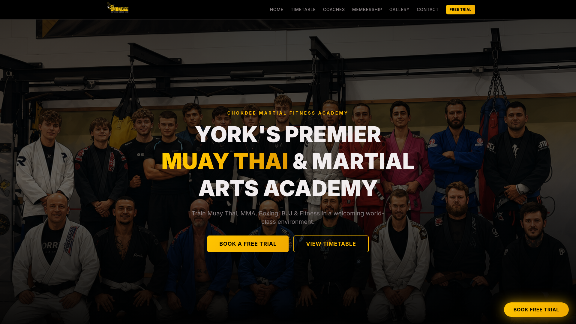 Chokdee Academy photo (Gym's own website)