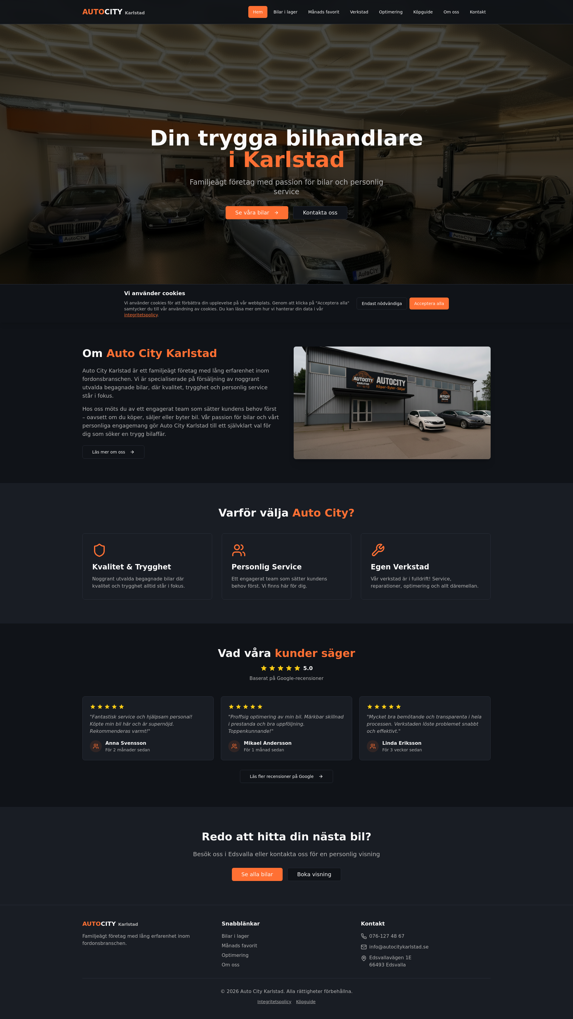 Auto City Karlstad AB logotyp