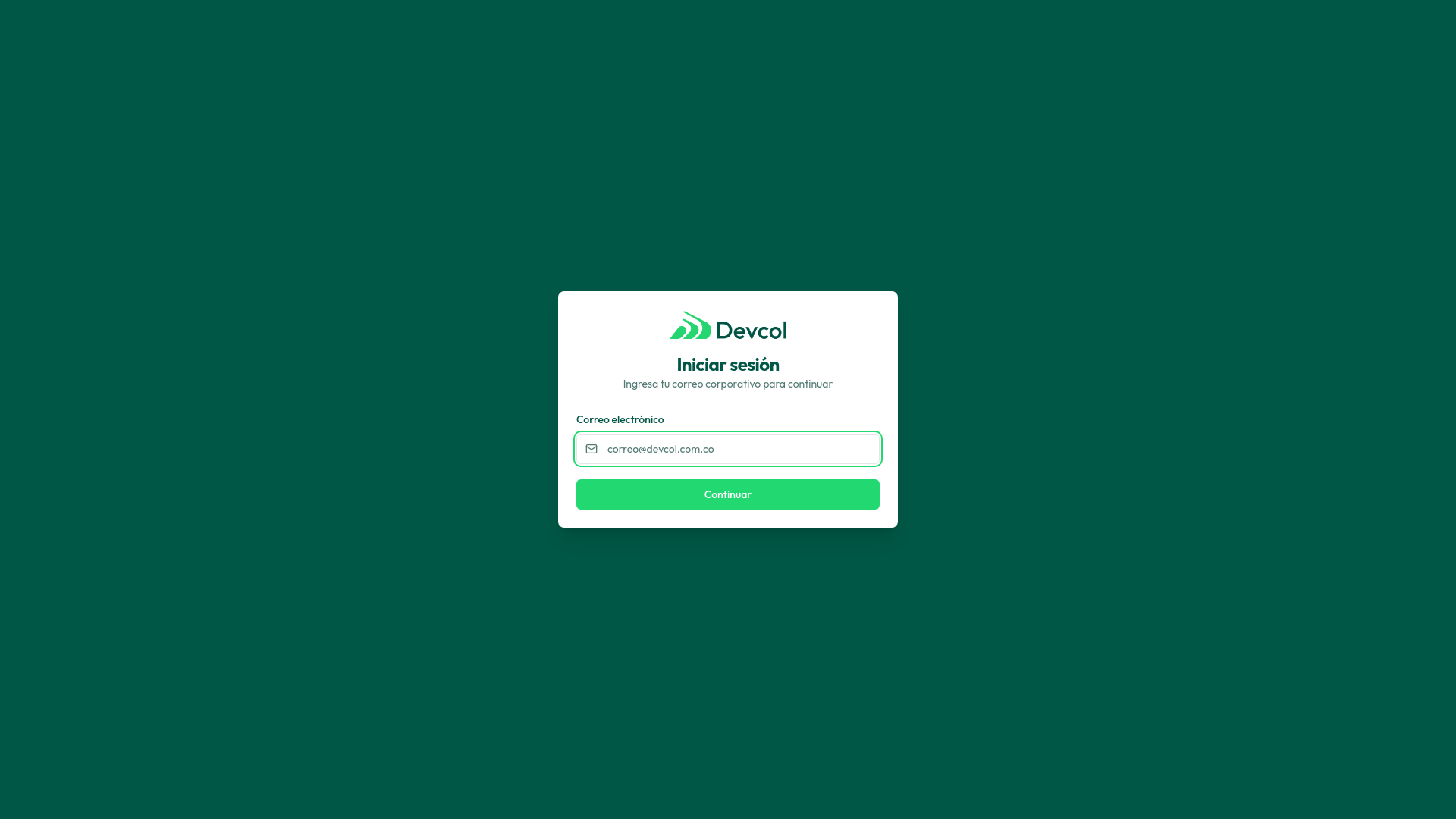 DevCore | Plataforma inteligente de gestión empresarial