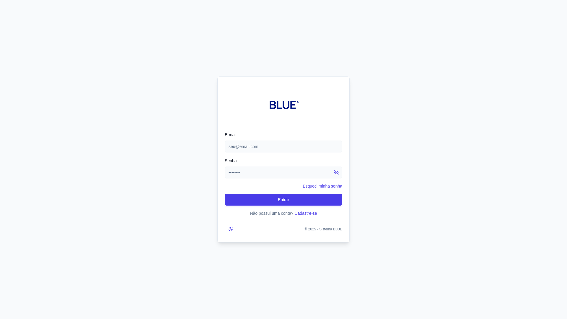 Blue - Plataforma de Gestão Inteligente