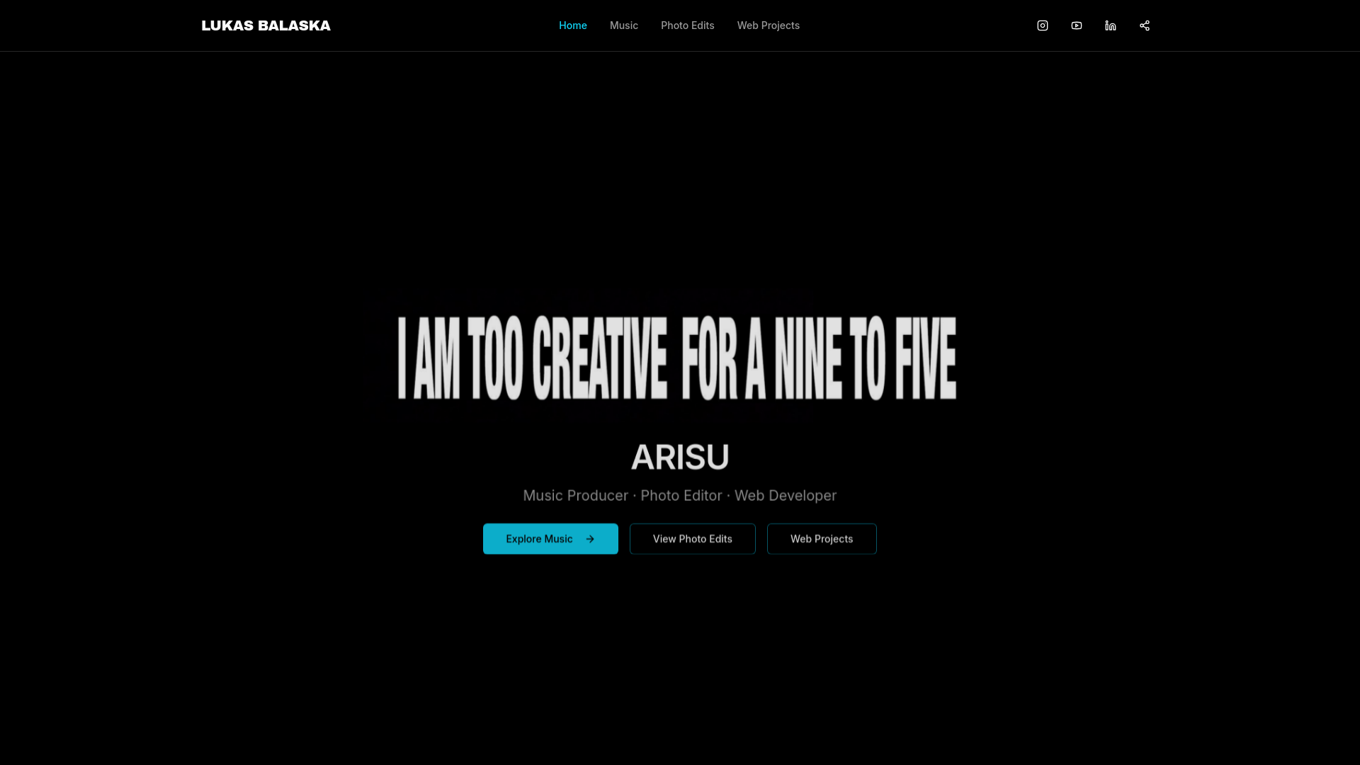 Lukas Balaska - Creative Portfolio