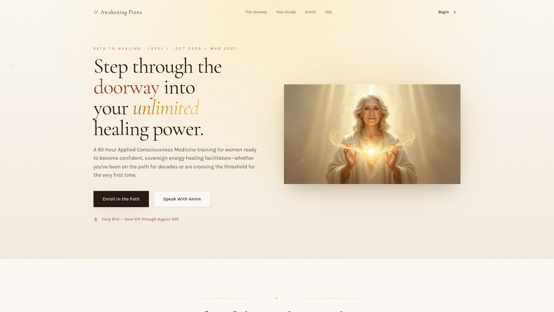 Awakening Prana: Path to Healing, Level I