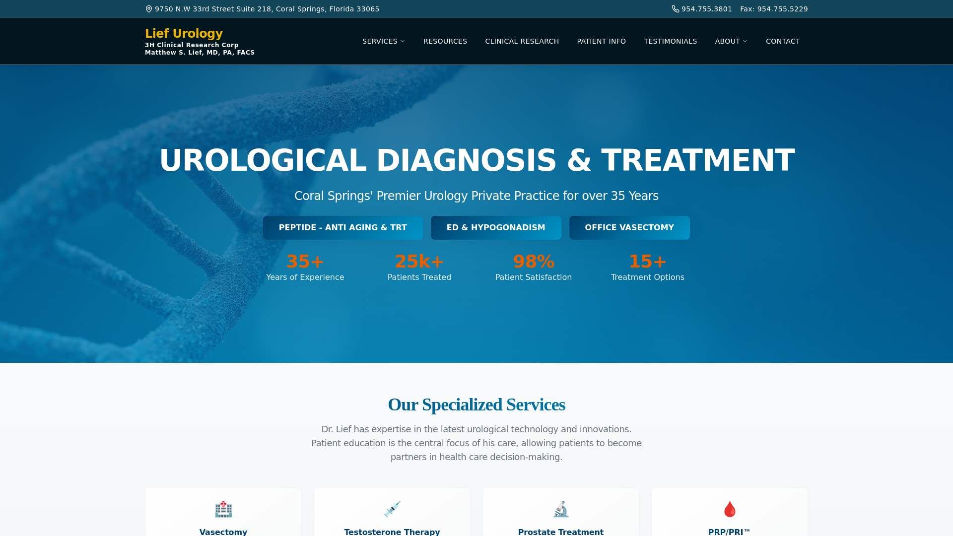 Dr. Matthew S. Lief, MD