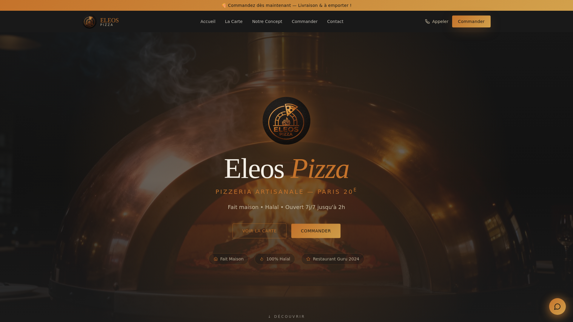 Eleos Pizza à Paris