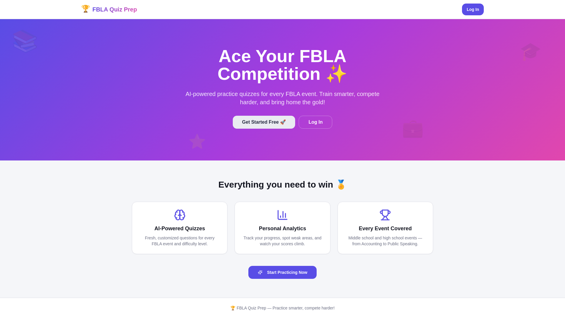 FBLA Practice Test & Study Guide — Free FBLA Test Prep
