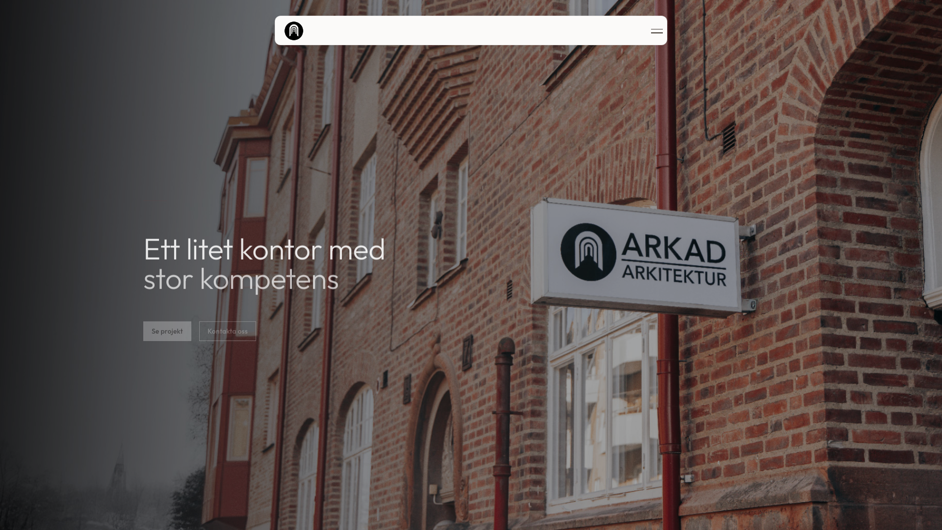 Arkad Arkitektur och Projektering AB logotyp
