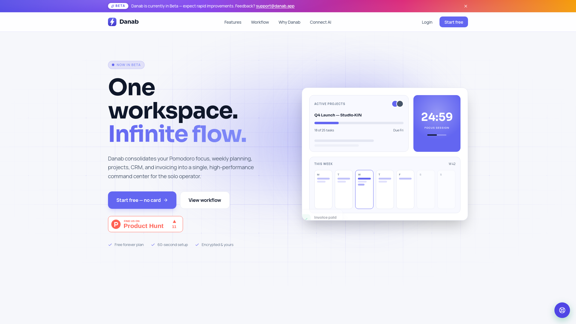 Danab — 官网预览图
