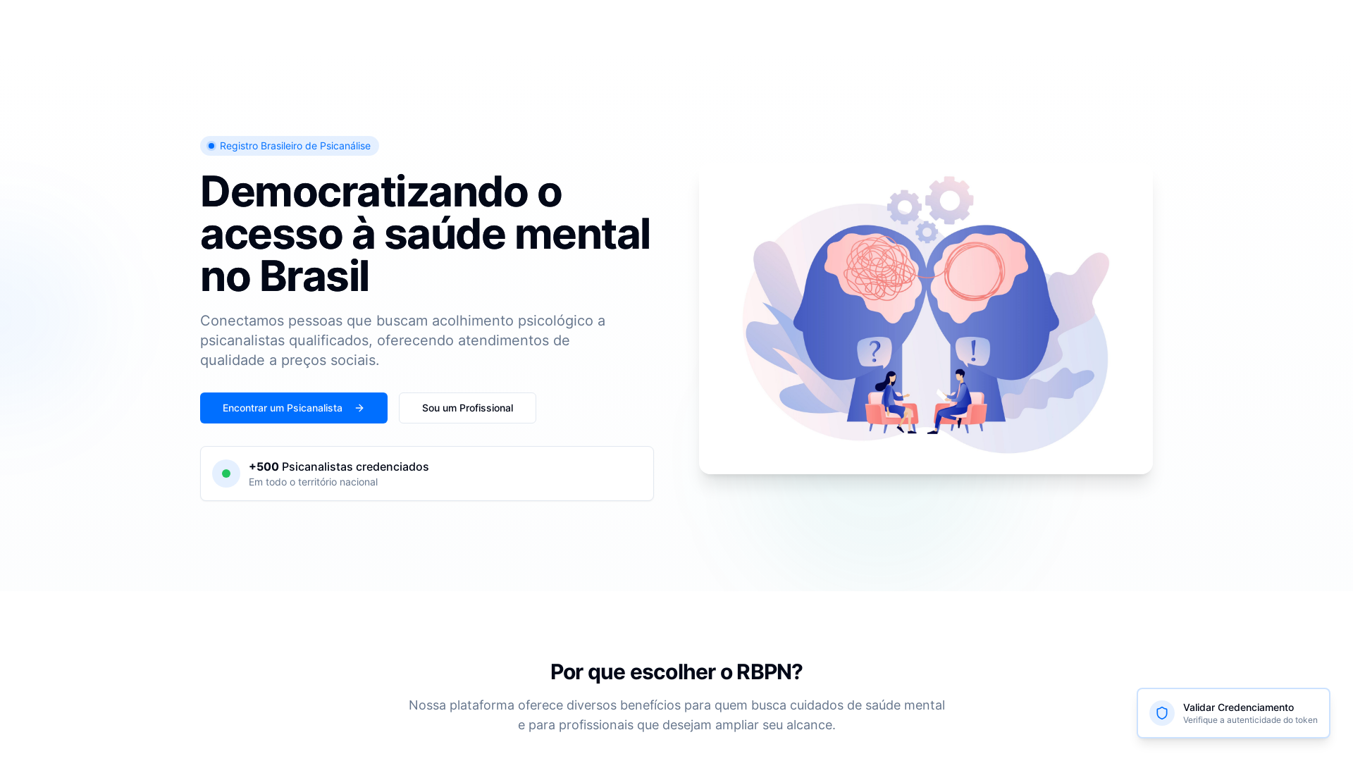 Professional Mental Health & Therapy Platform