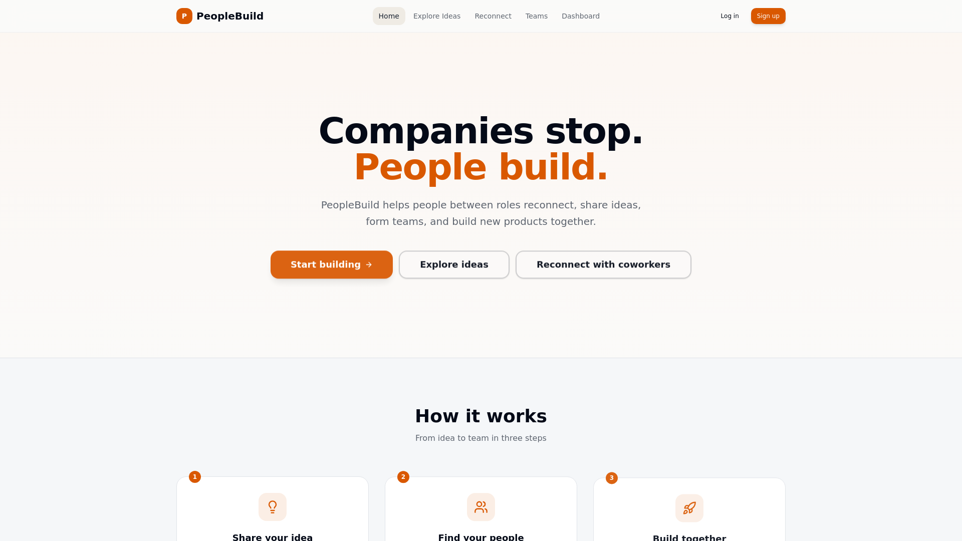 PeopleBuild screenshot 1