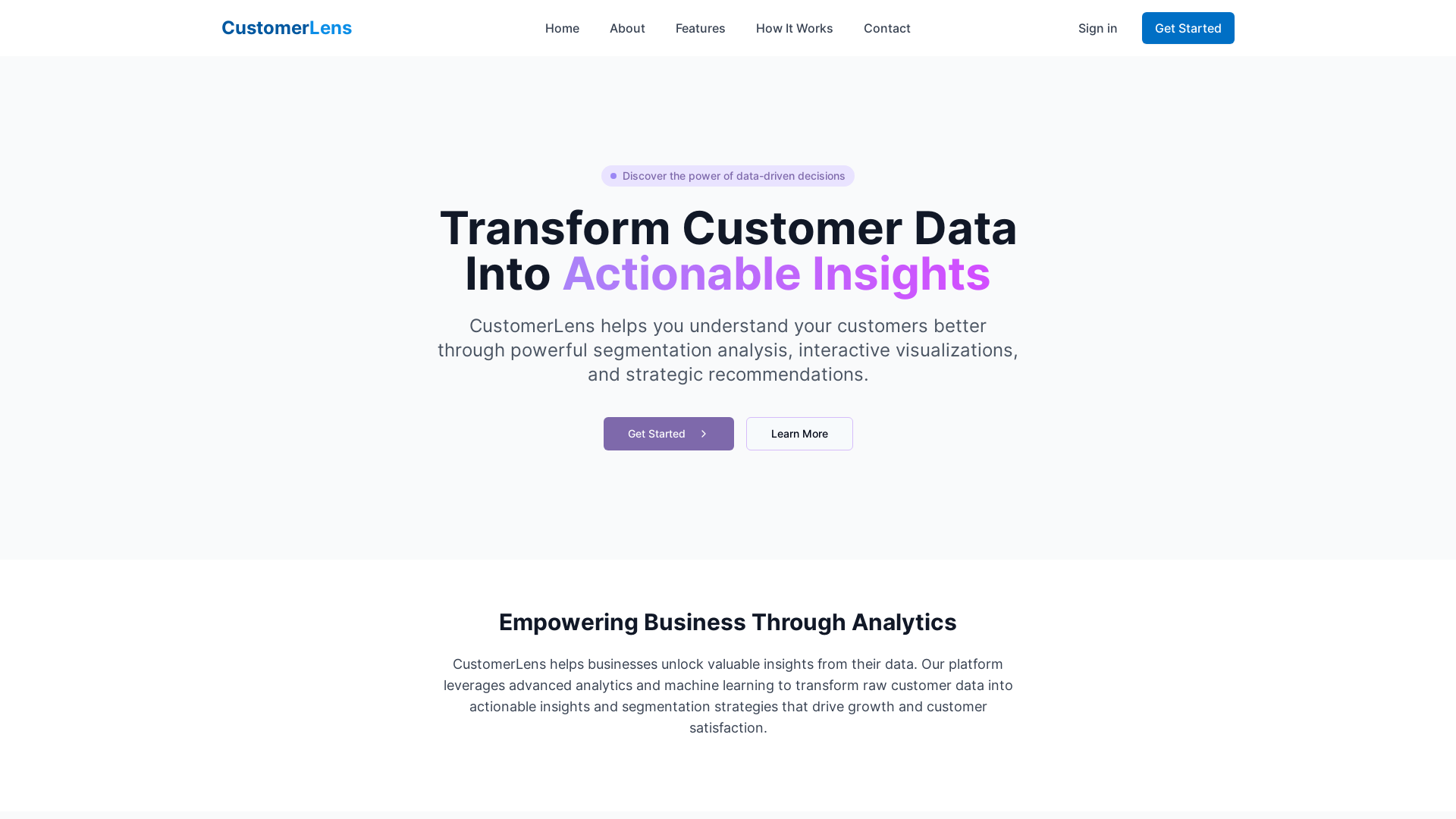 Business Intelligence Solution
