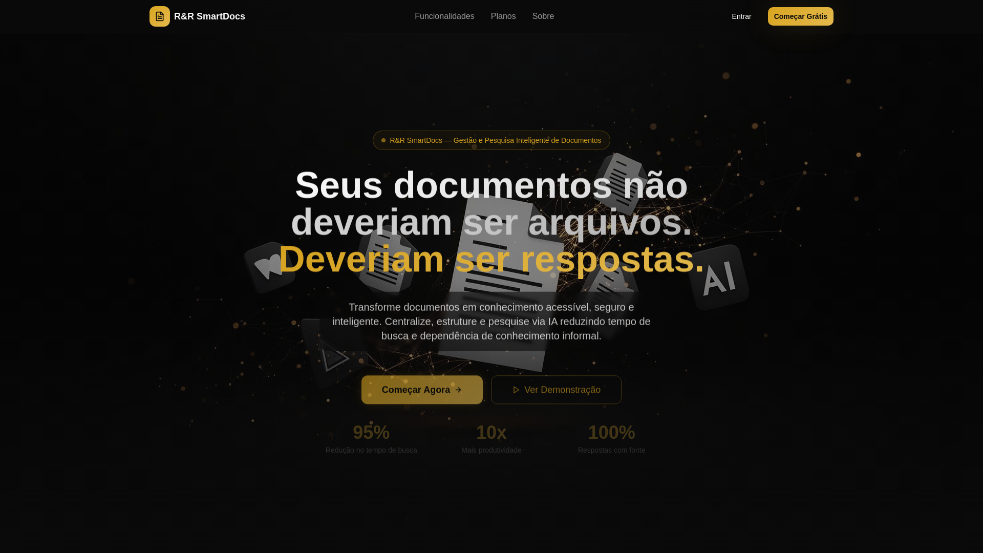 R&R SmartDocs - Gestão e Pesquisa Inteligente de Documentos