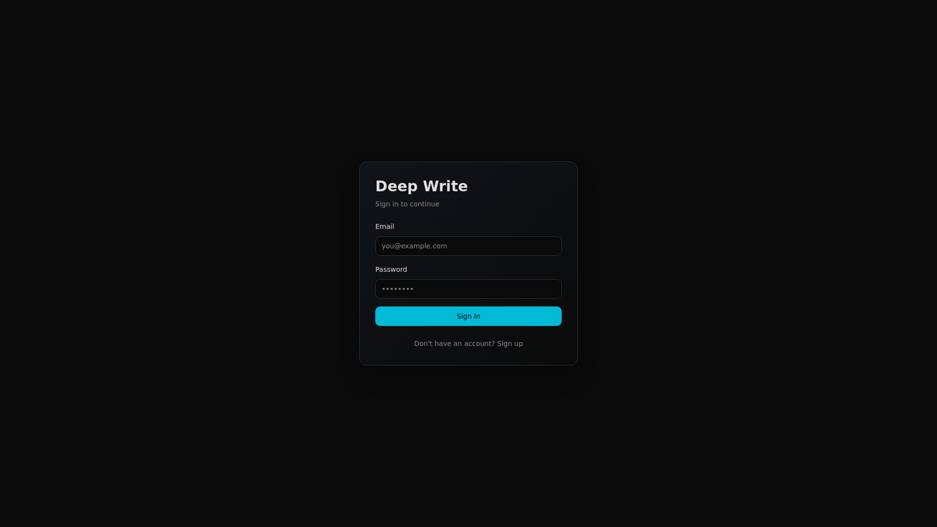 Deep Write Deep Write - AI Text Humanizer