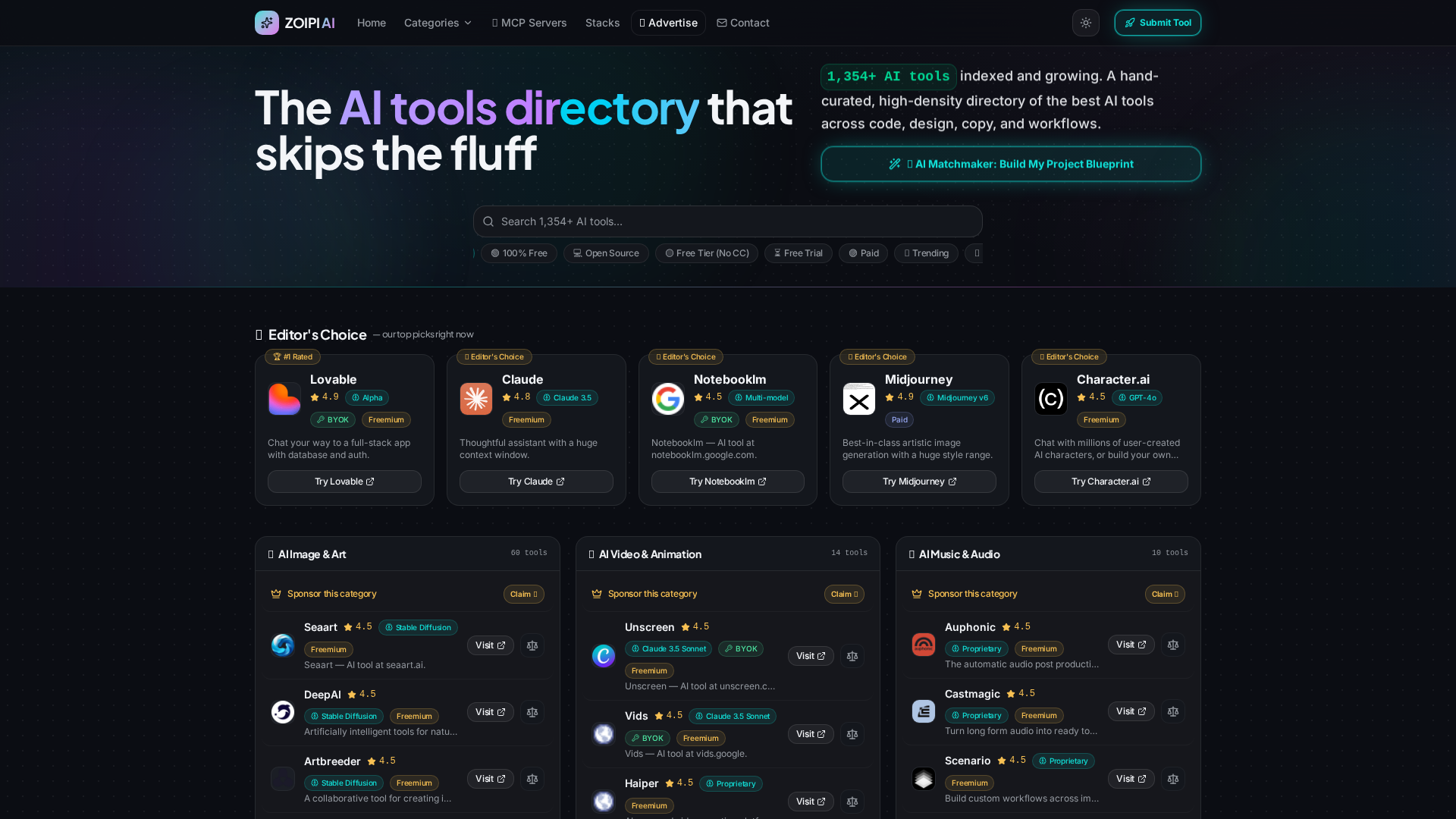 Zoipi – AI Tools Directory preview