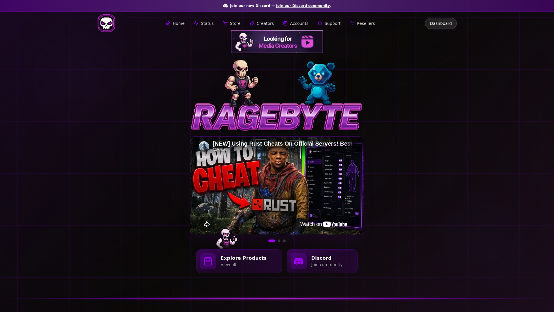 Rust And R6 RageByte | Rust, COD, ARC Raiders & R6 Products