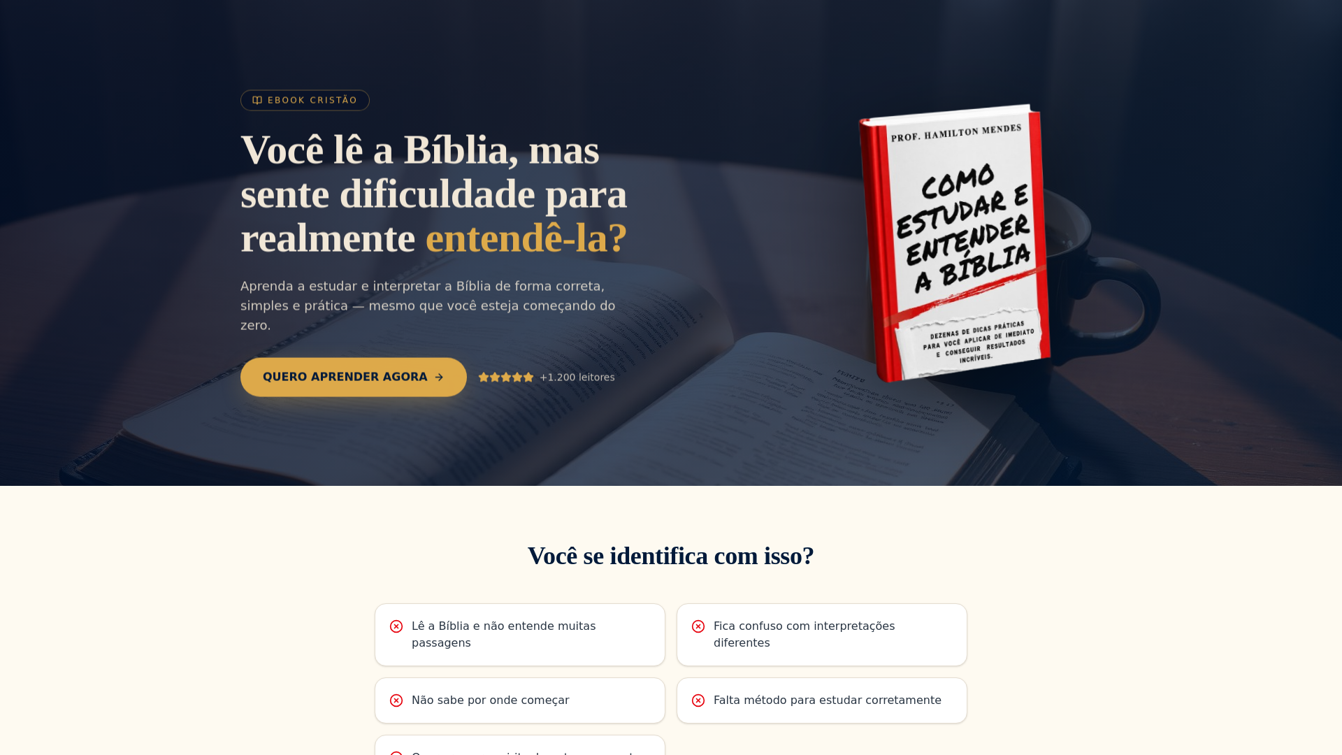 COMO ESTUDAR E ENTENDER A BÍBLIA