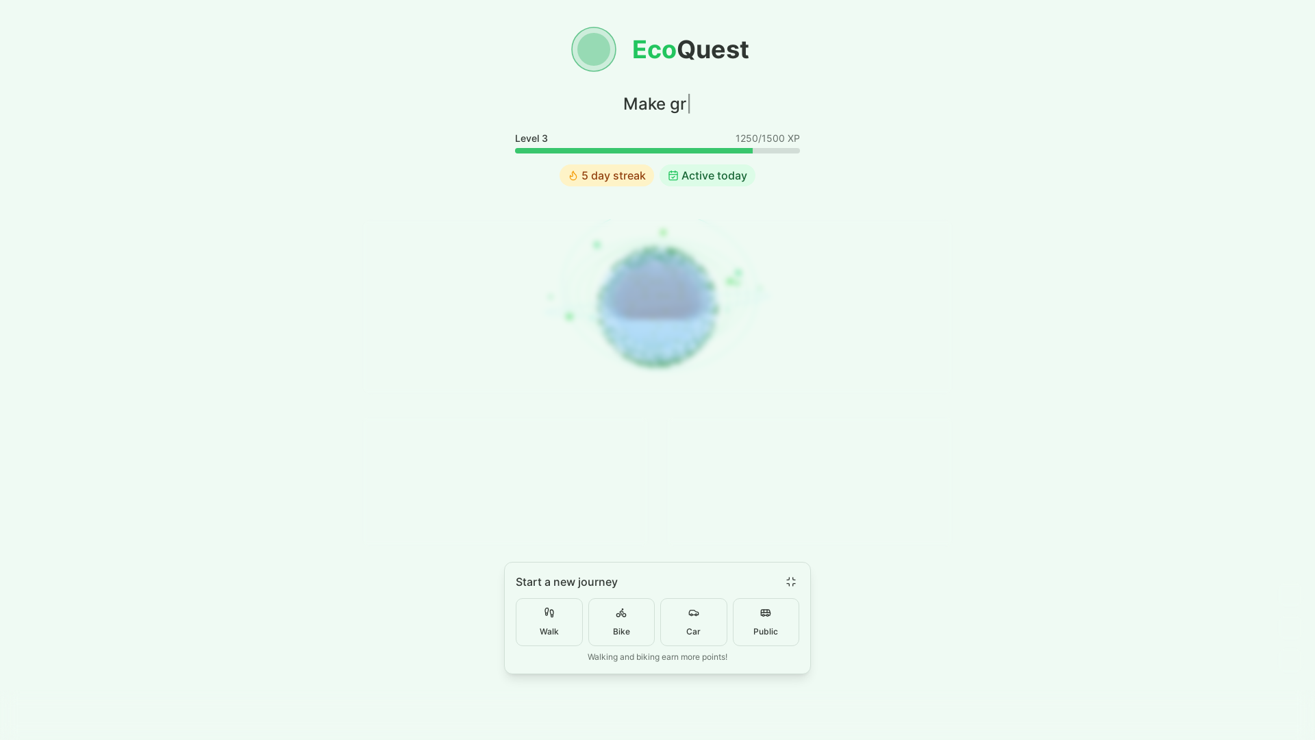 Advanced Smart Mobility & Carbon Footprint Tracking App