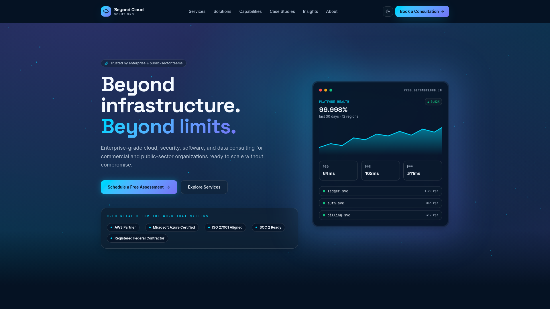 Beyond Cloud Solutions — Enterprise IT Consulting