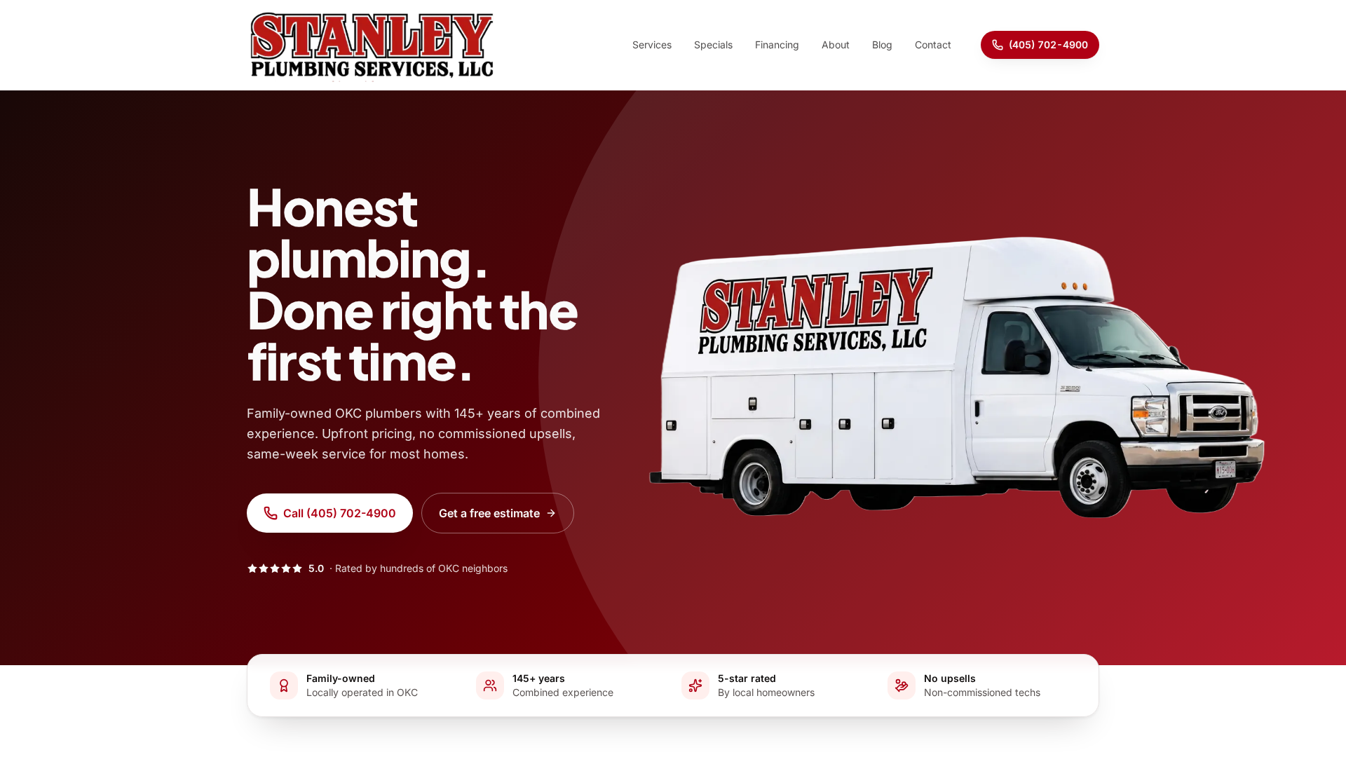 Oklahoma City Plumbers | Stanley Plumbing Services