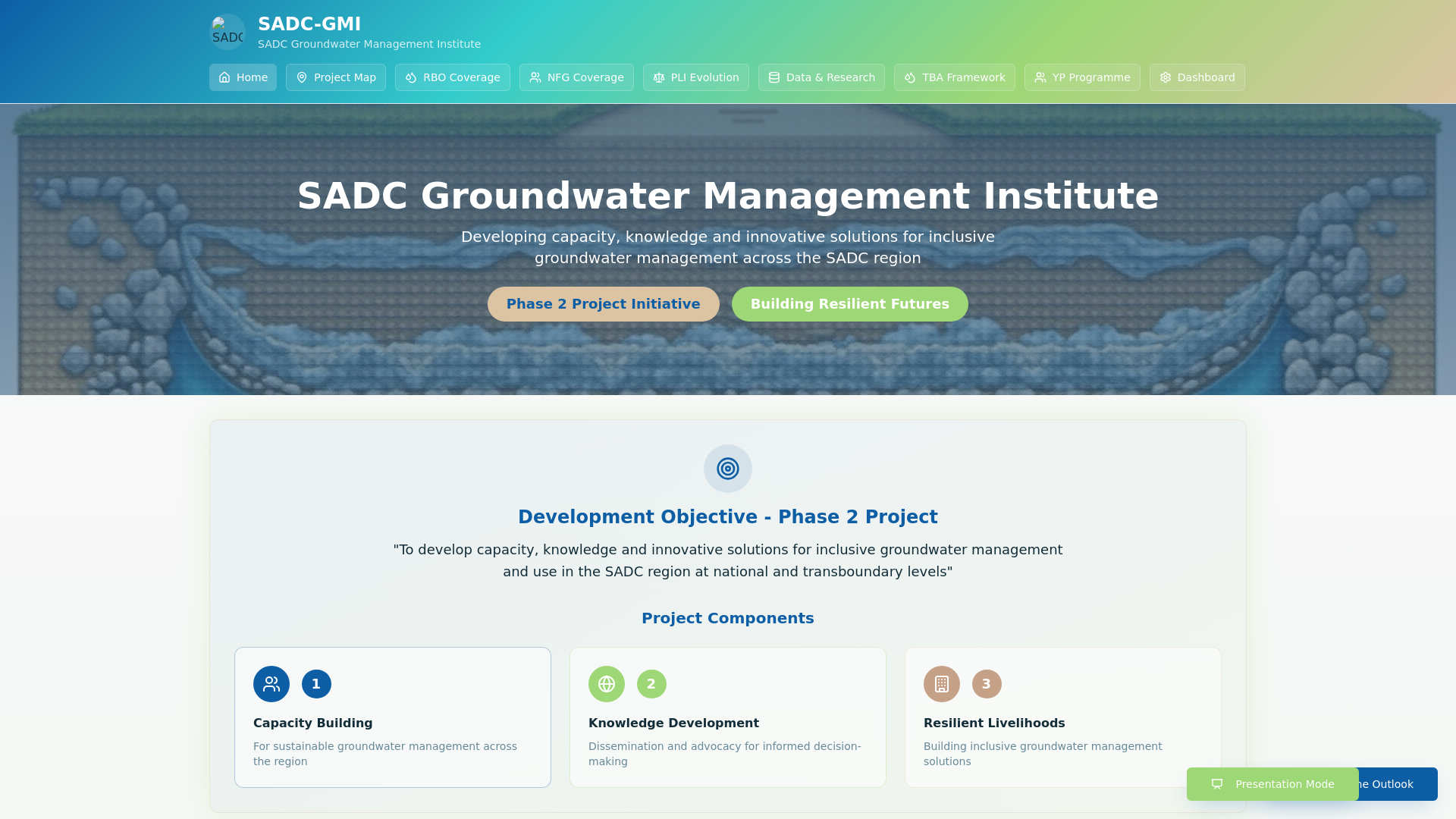 SADC-GMI Phase 2 Implementation