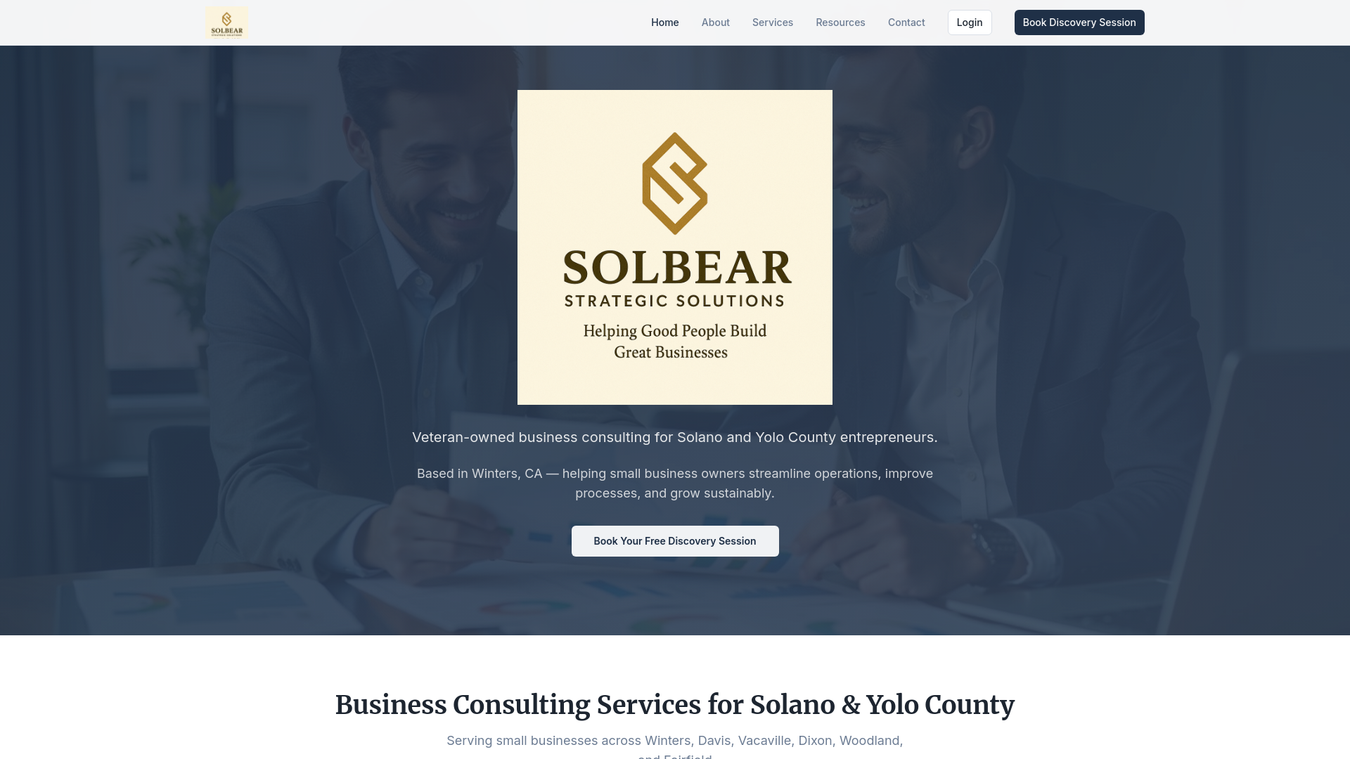 SolBear Strategic Solutions | Helping Good People Build Great Businesses
