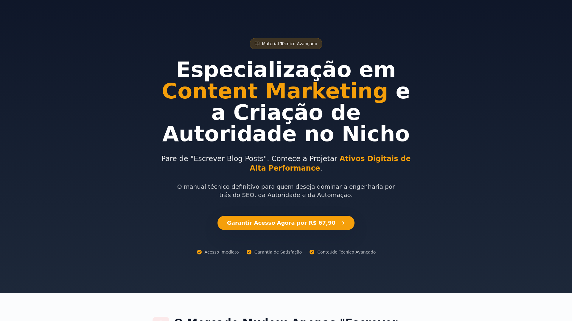 Especialização em Content Marketing e a Criação de Autoridade no Nicho