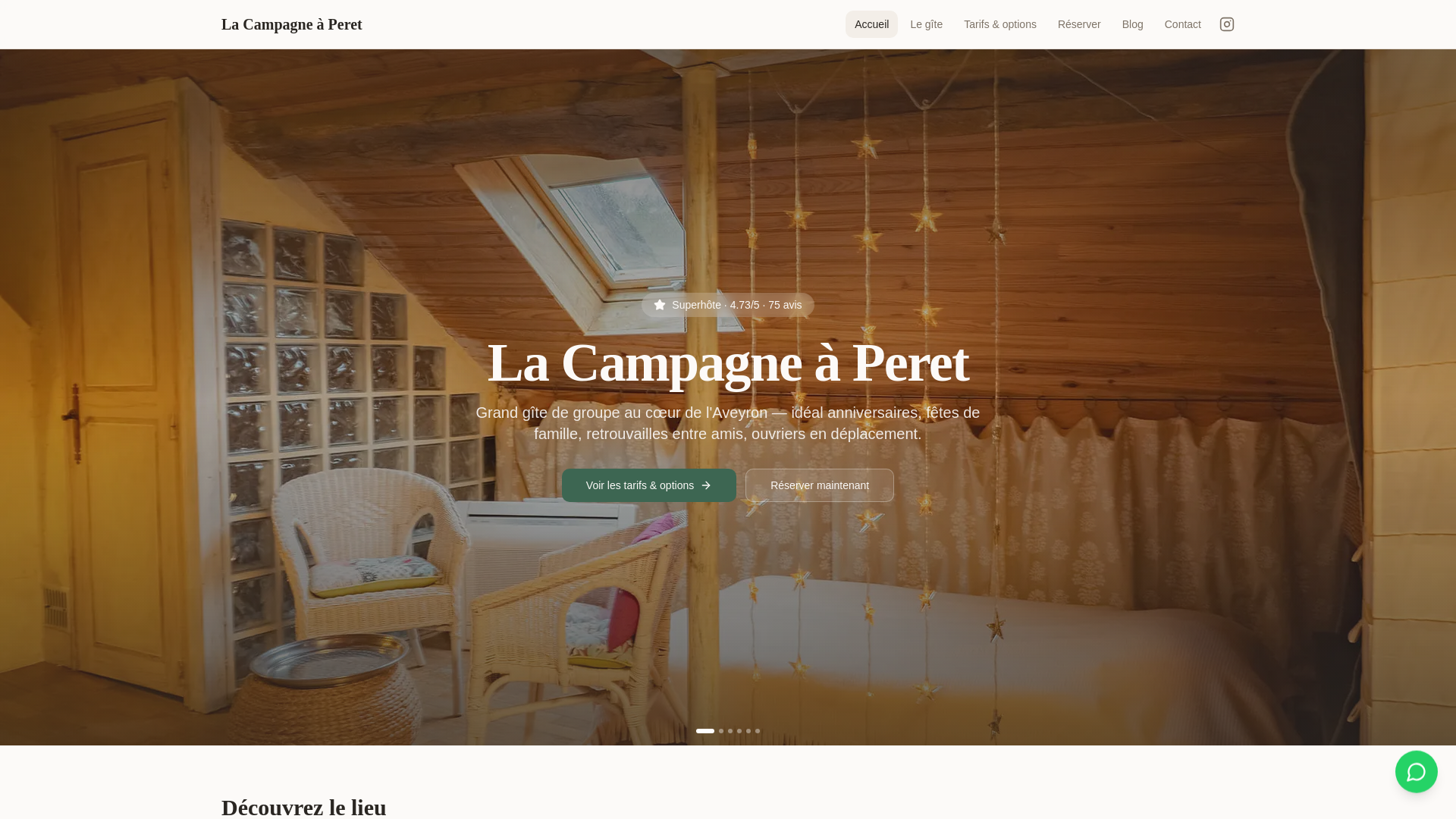 Preview image published by lacampagneaperet.fr