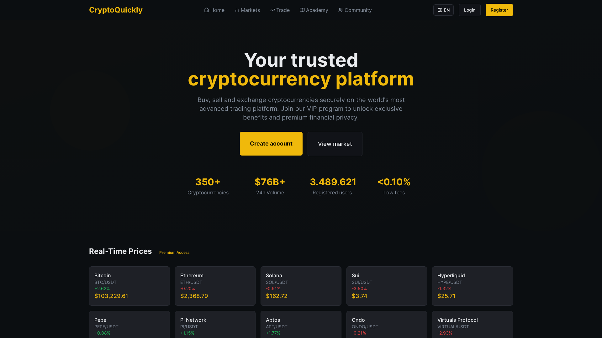 Smart Centralized Cryptocurrency Exchange (cex) Solution