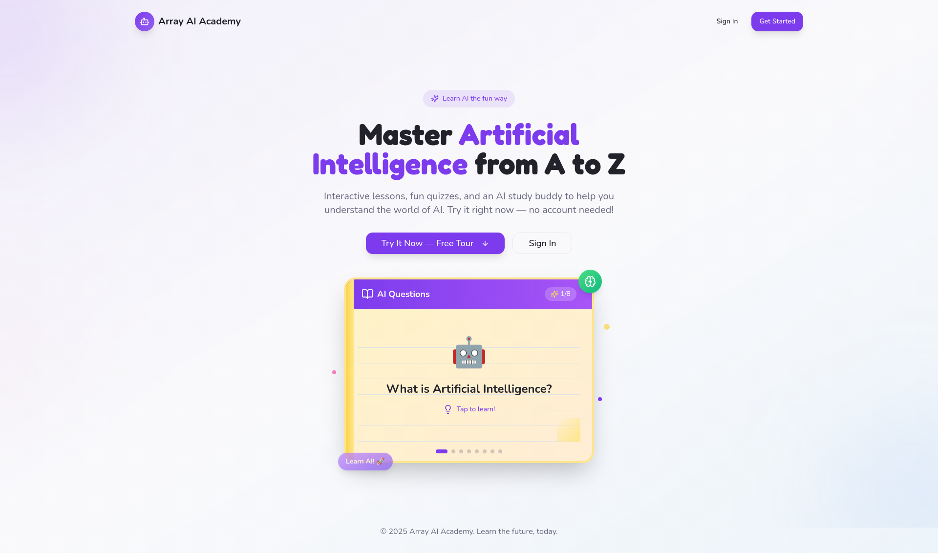 Array AI Academy