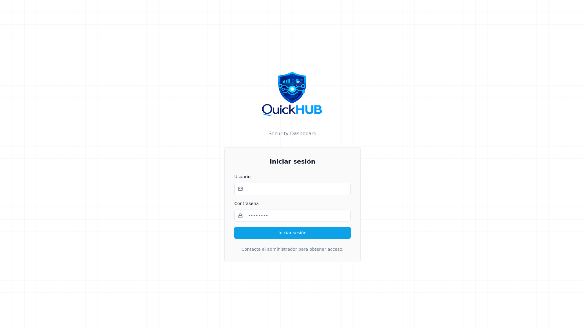 Quick HUB - Login