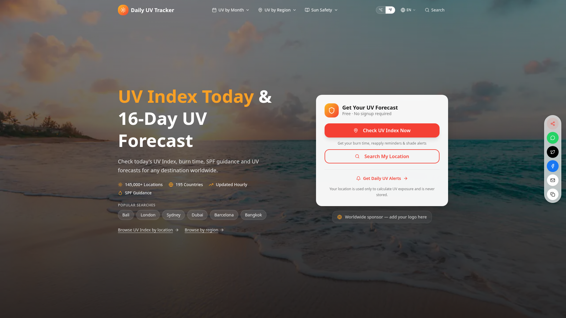 Dayton, Ohio UV Index Today, Peak UV & 7-Day Forecast