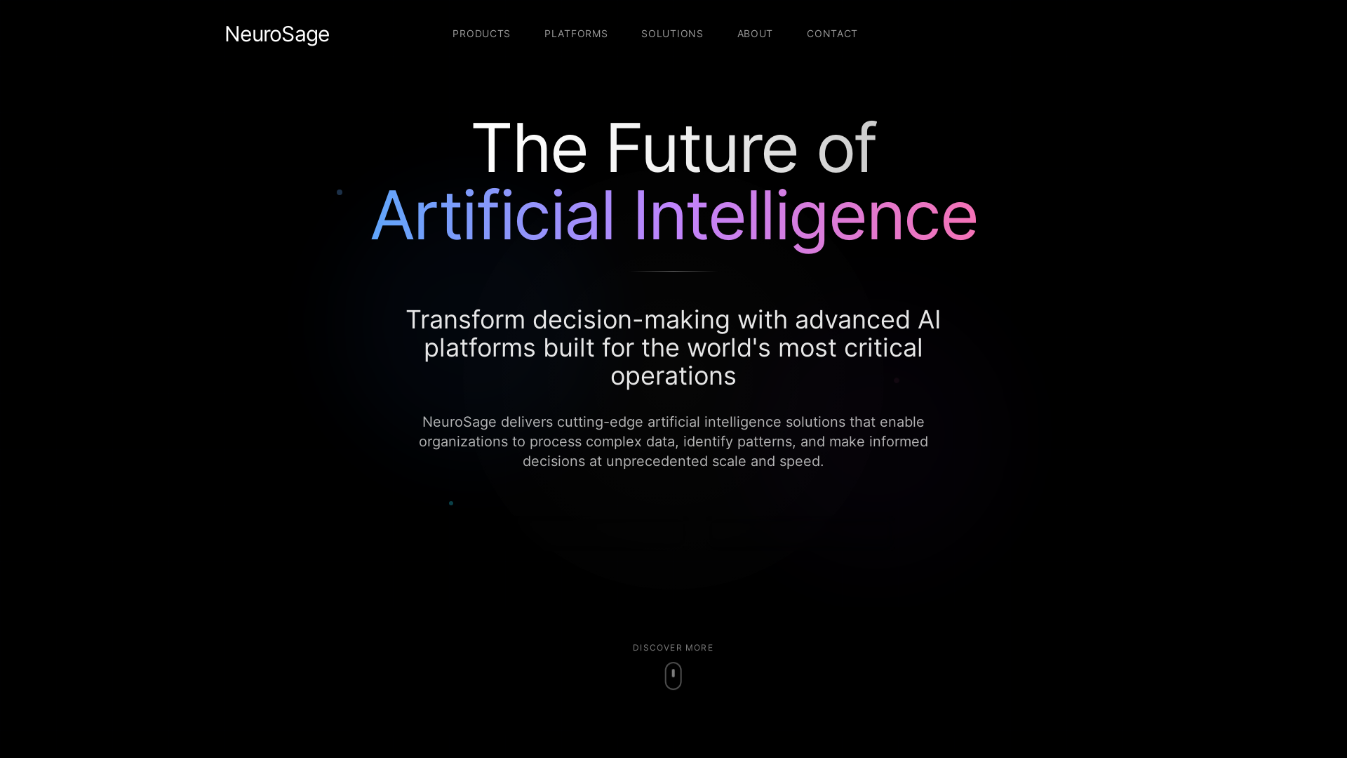 Professional Enterprise & Government Websites Platform