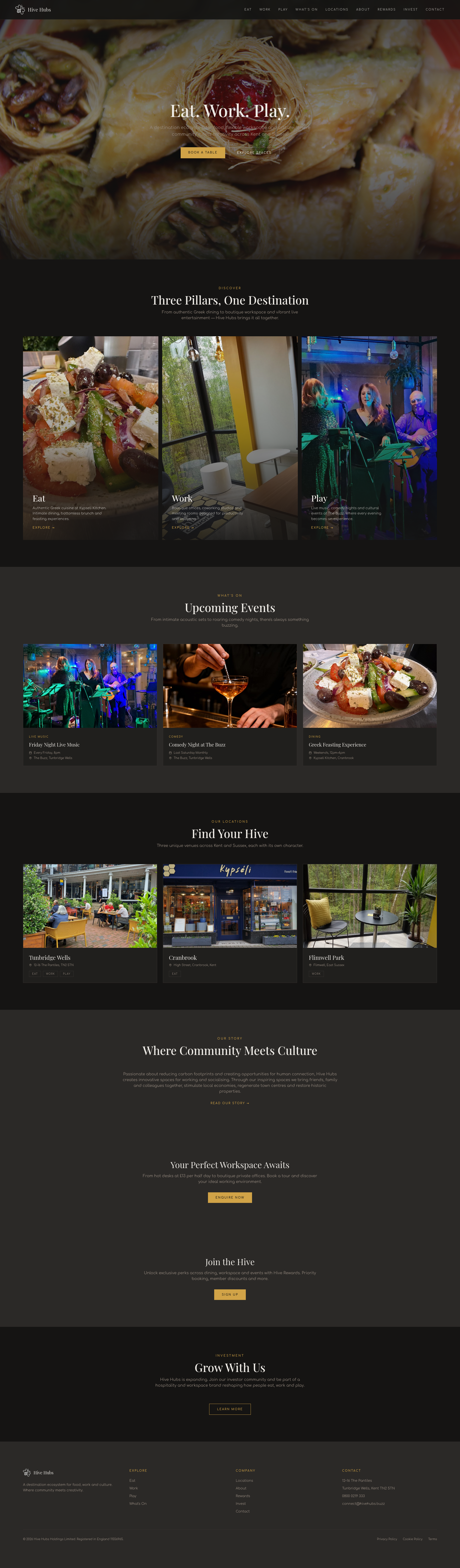Kypseli Kitchen - Fresh Greek & Fusion Food (eat-in or takeaway). Stylish all-weather terrace. Boutique event space..