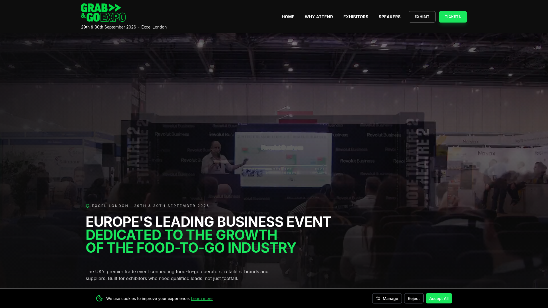 Why Exhibit | Grab & Go Expo