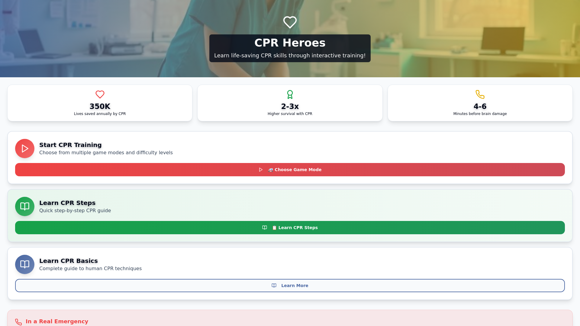 Cpr Instructor App CPR Hero - Learn Life-Saving Skills