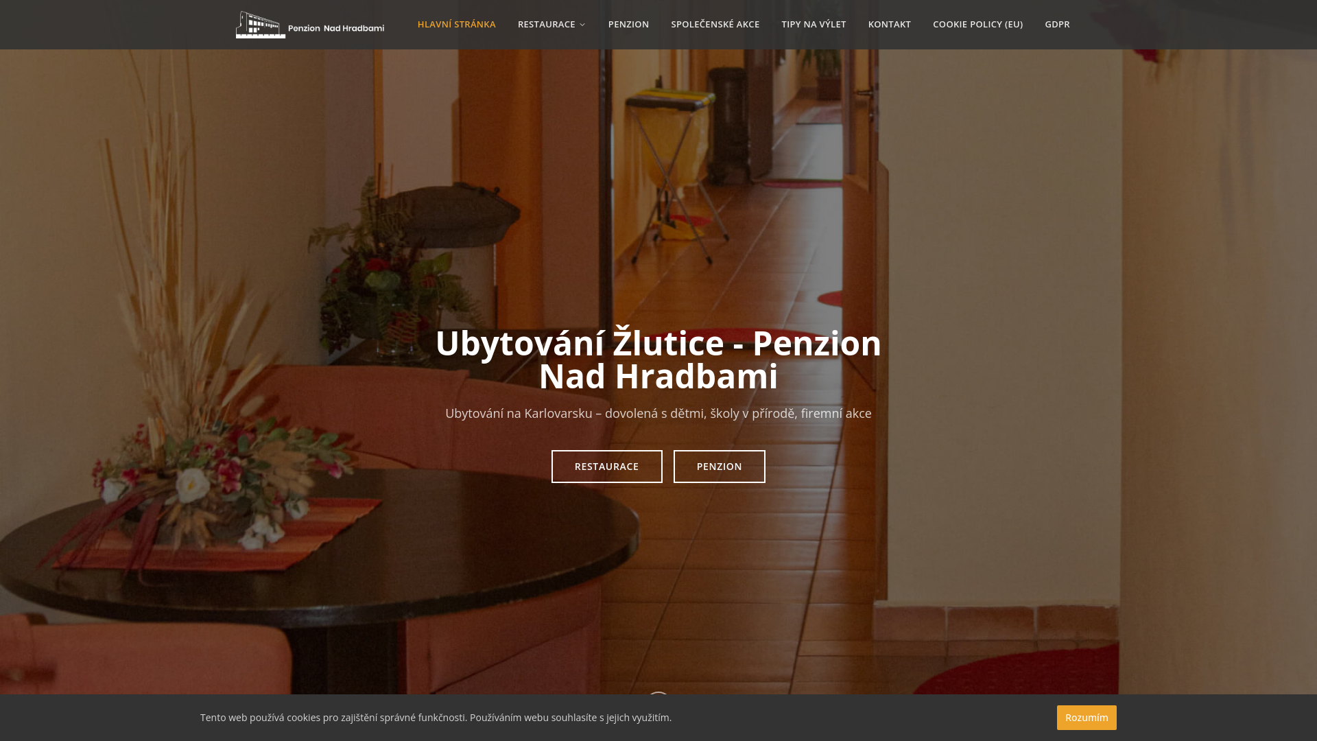 Penzion Nad Hradbami in Žlutice, Czech Republic