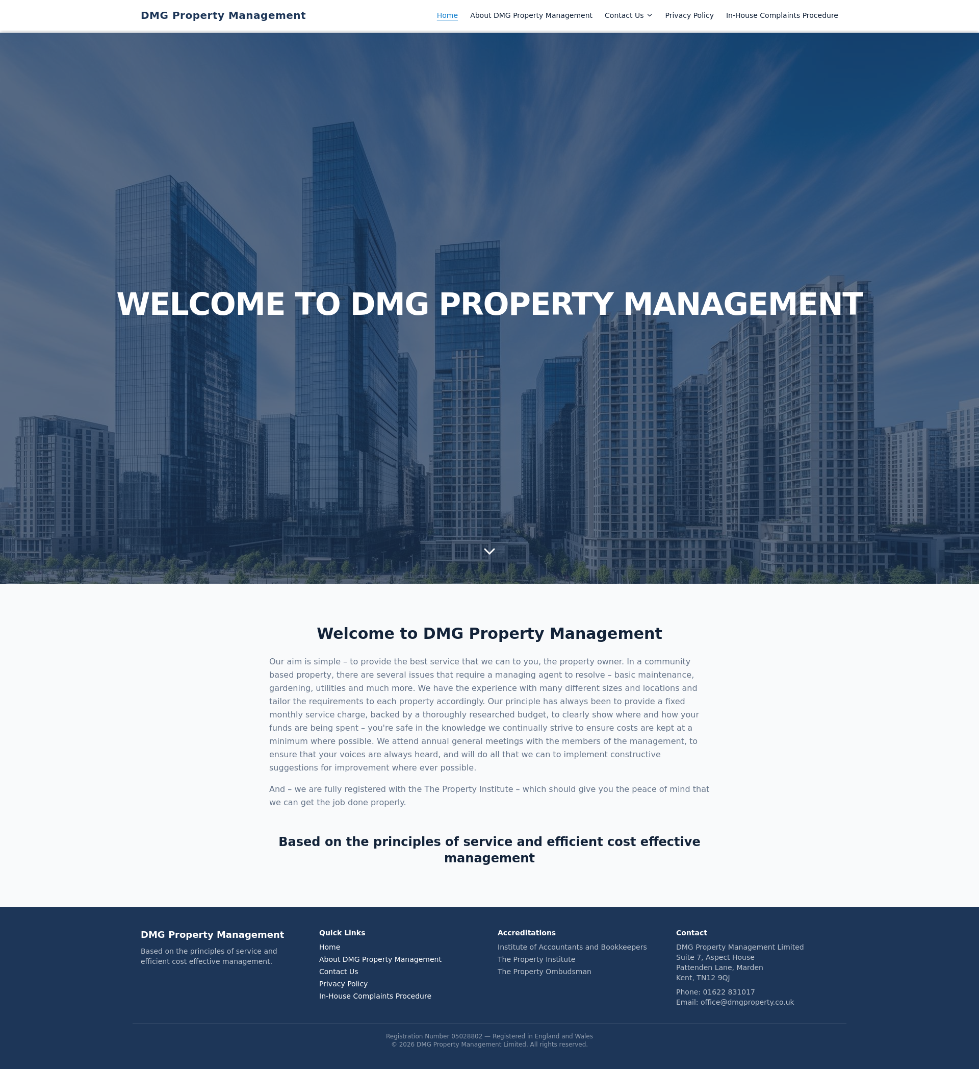 DMG Property | Property Management
