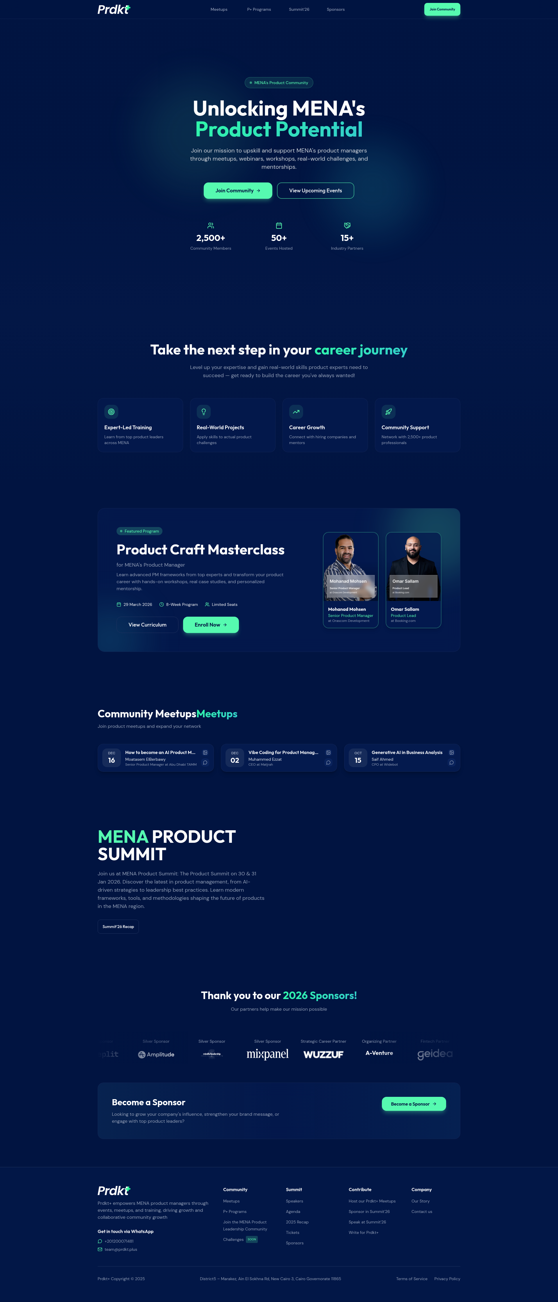 MENA Product Summit'26