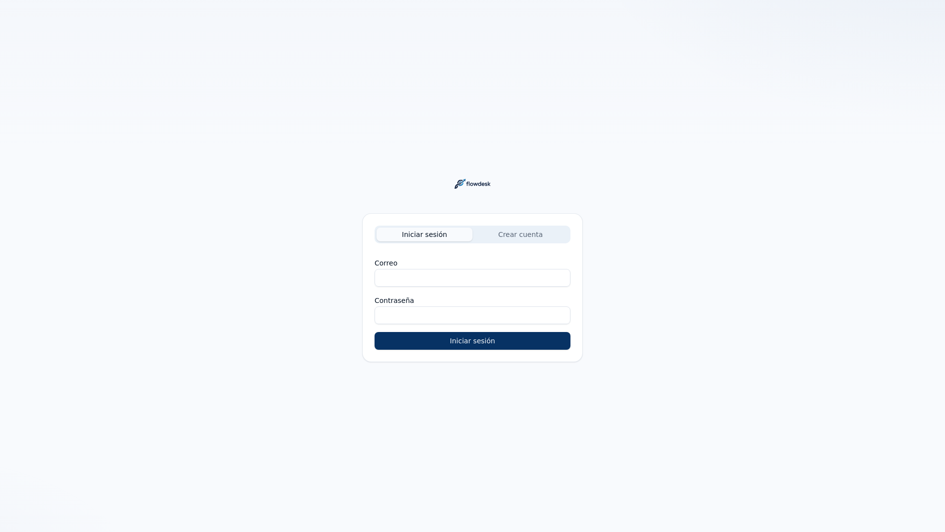 Inicio — flowdesk