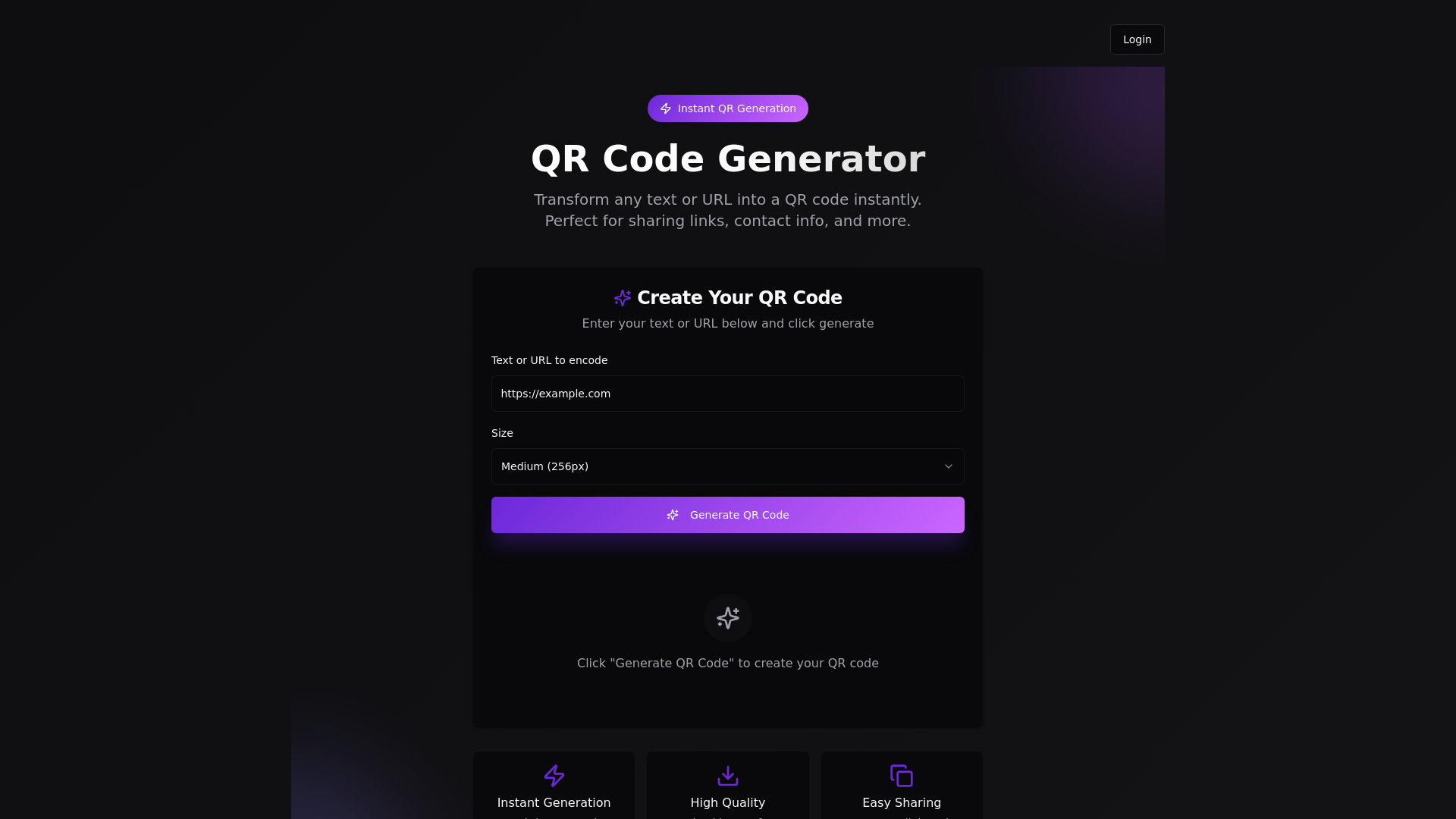 QR Code Generator - Create Beautiful QR Codes Instantly