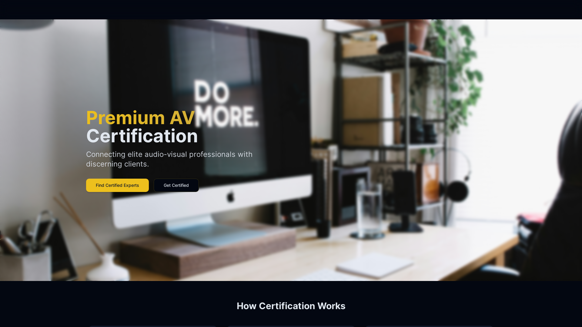 Theme. Av CertiAV - Premium AV Certification