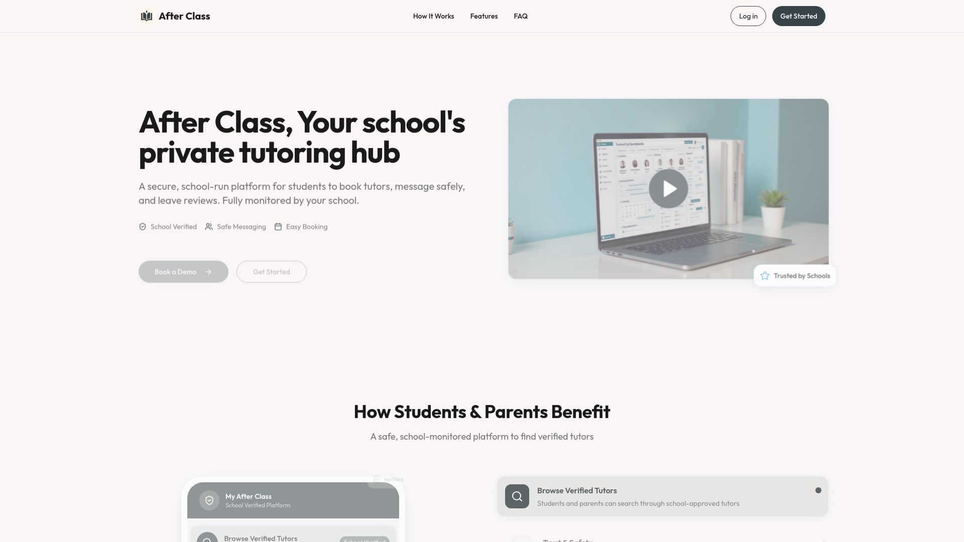 After Class - Your School's Private Tutoring Hub