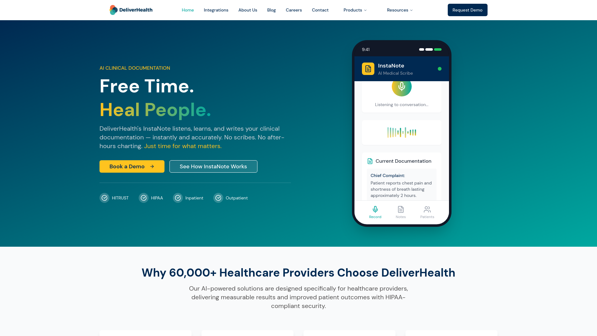 DeliverHealth AIPowered Healthcare Solutions