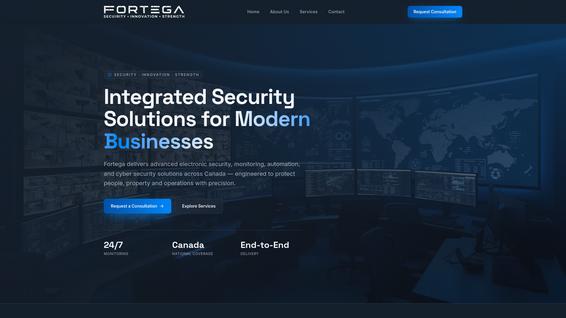 security consulting — Louisbourg | Fortega